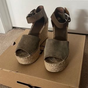 Marc Fisher Alida Wedge Sandals